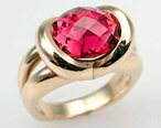 Rubellite Ring